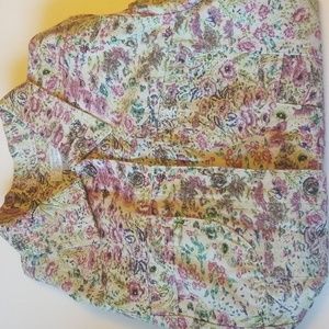 Coldwater Creek Women's Floral jacket.